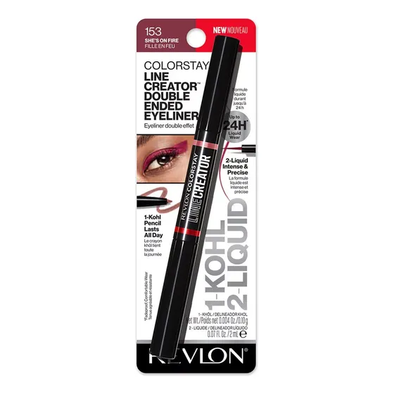 Delineador De Ojos Revlon Colorstay Line Creator Double 2en1