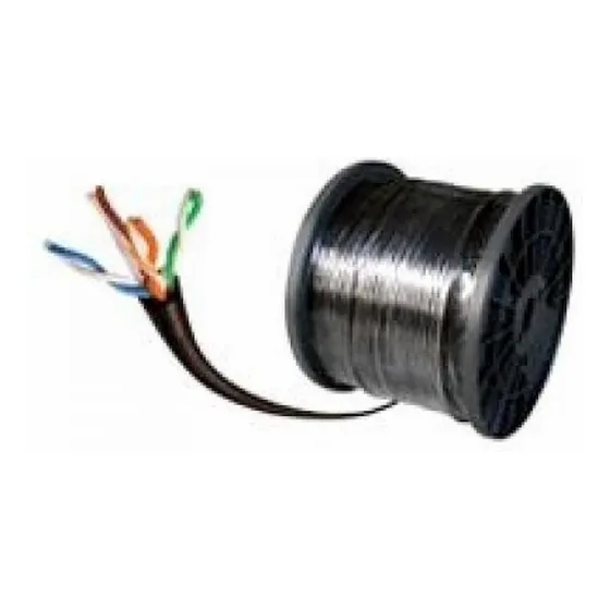 Bobina Cable Red Exterior Cat6 Condumex Relleno 23awg 305m