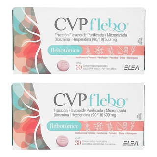 Cvp Masticables X 60 Un. Flebo Cvp Masticables X 60 Un. Flebo