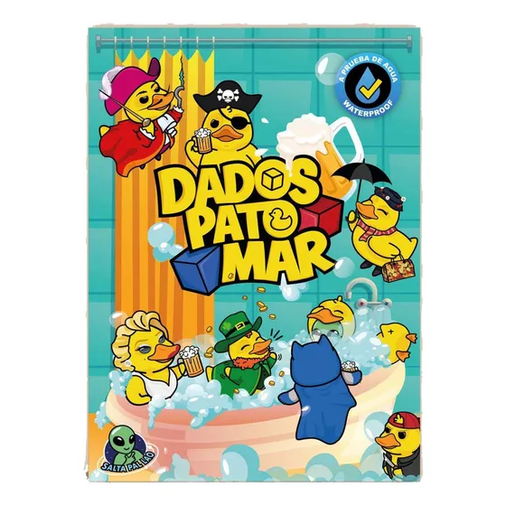 Dados Pato Mar Juego De Mesa Salta Pal Lao +18