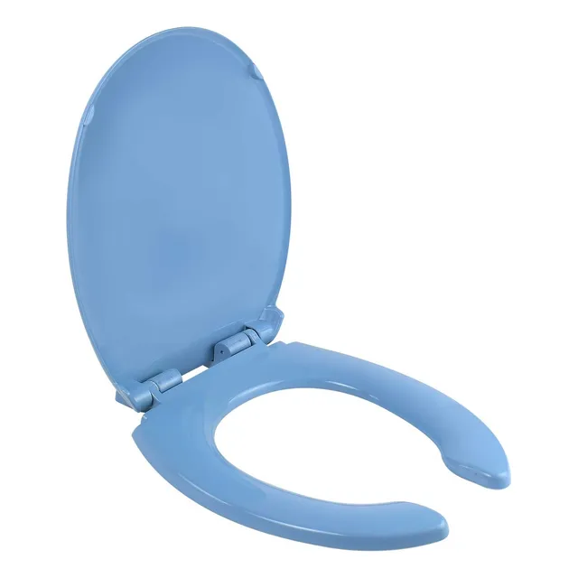 Asiento Con Tapa Redondo Azul Holanda P/wc Exel Premium 92