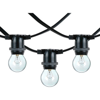Guirnalda De Luces Estanco Ip65 10mts Con Lamparas Incluidas Guirnalda De Luces Estanco Ip65 10mts Con Lamparas Incluidas
