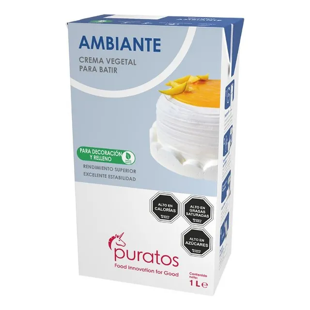 Crema Ambiante Vegetal 1 Litro (pack 6 Unidades)
