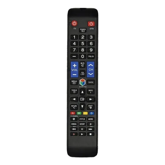 Controle Remoto  Para Tv Lcd Samsung Bn59-00690a