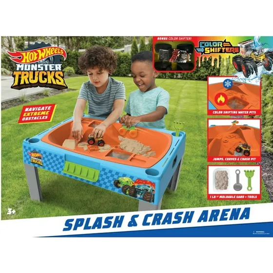 Caja Mesa D Obstáculos Y Arena P Monster Truck P Niños