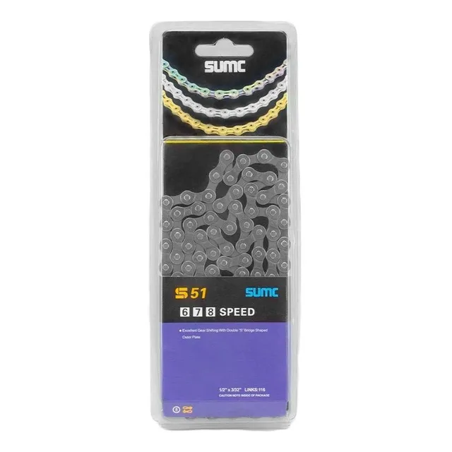 Cadena Bicicleta 6 7 8 Pasos Mtb Compatible Shimano Sram 