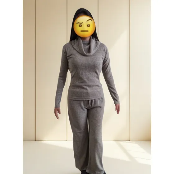 Conjunto Chompero Palazo Chompa Y Pantalon Para Mujer