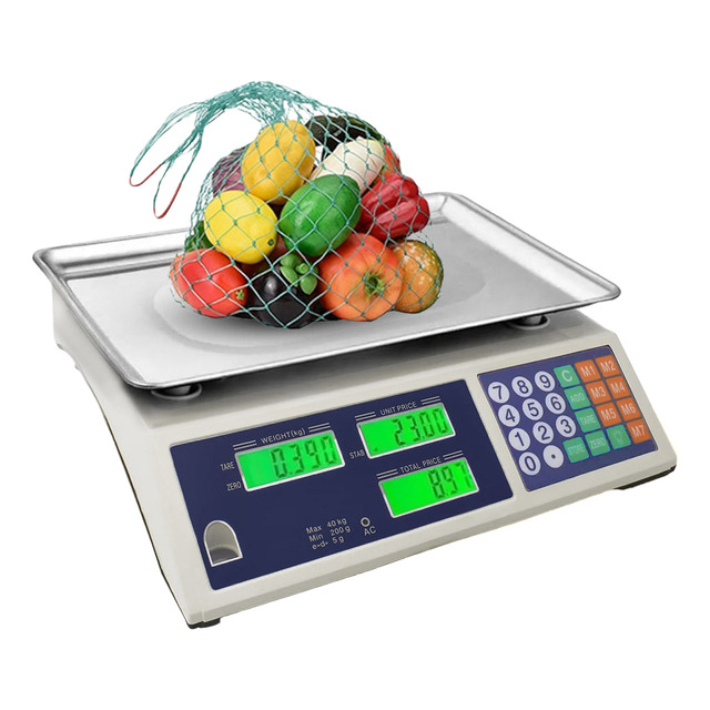Balança Comercial Portatil 40kg Para Mercado Açougue Feira Balança Comercial Portatil 40kg Para Mercado Açougue Feira