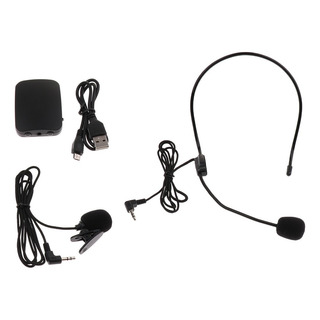 Micrófono Inalámbrico Portátil Headworn Clip-on Mic Con Micrófono Inalámbrico Portátil Headworn Clip-on Mic Con
