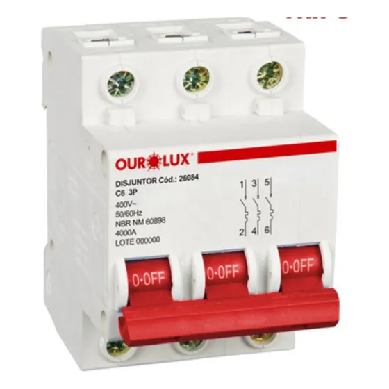 Disjuntor Tripolar 32a C Ourolux