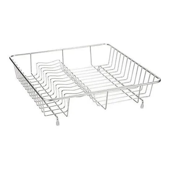 Escurridor De Platos Acero Inoxidable Sobre Lavadero  48 Cm