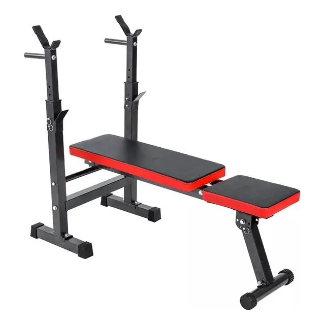 Banco De Pesas Inclinable Ajustable Multifuerzas Pecho Gym