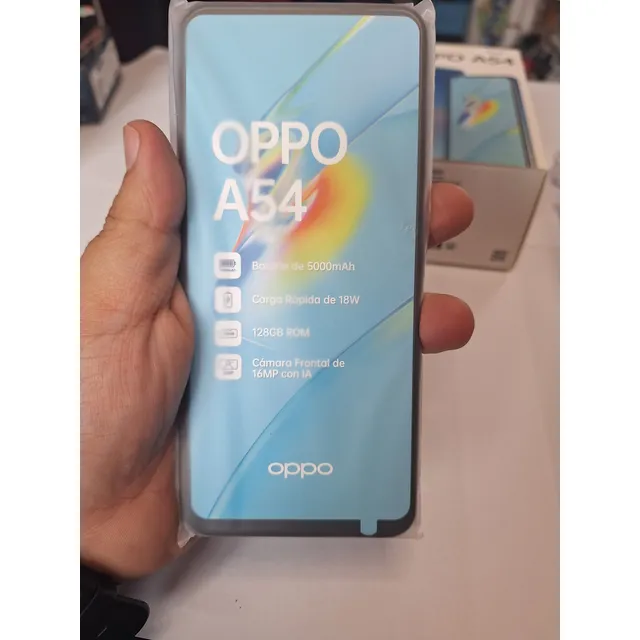Oppo A54 128gb + 4gb Ram Liberado Como Nuevo Azul