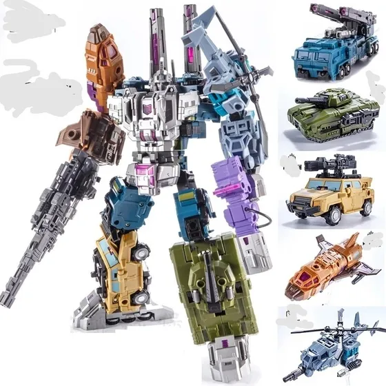 27cm Bruticus Devastador Auto Transformacion 5 En 1 Combiner