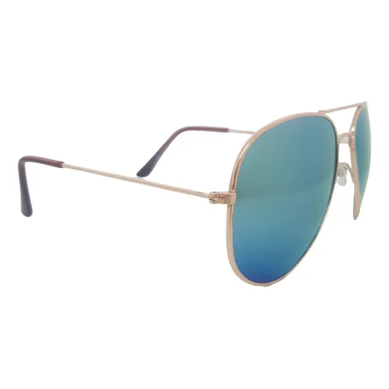 Lente De Sol Aviator Tornasol/espejo Unisex