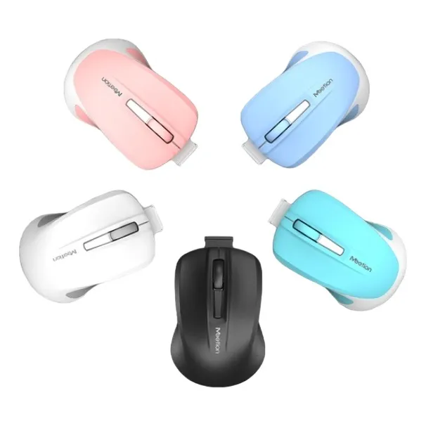 Mouse Minigo Bt Meetion 2.4g Wireless And Bluetooth
