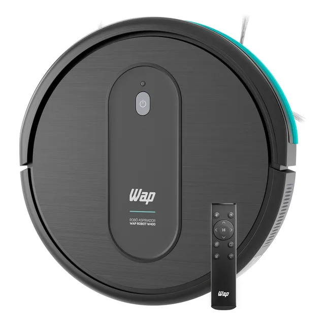 RobĂŽ Aspirador De PĂł Wap Robot W400 Autorrecarga E Controle RobĂŽ Aspirador De PĂł Wap Robot W400 Autorrecarga E Controle