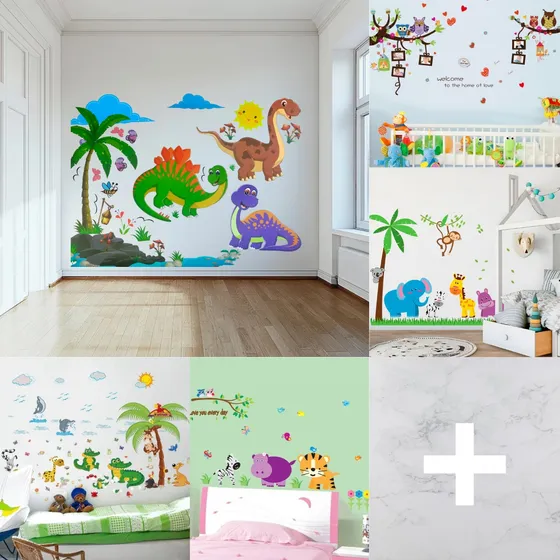 Decoracion Paredes Vinilos Decorativos Sticker Intantiles Hd