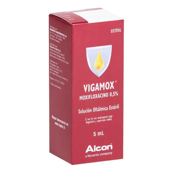 Vigamox 0.5% 5 Ml.