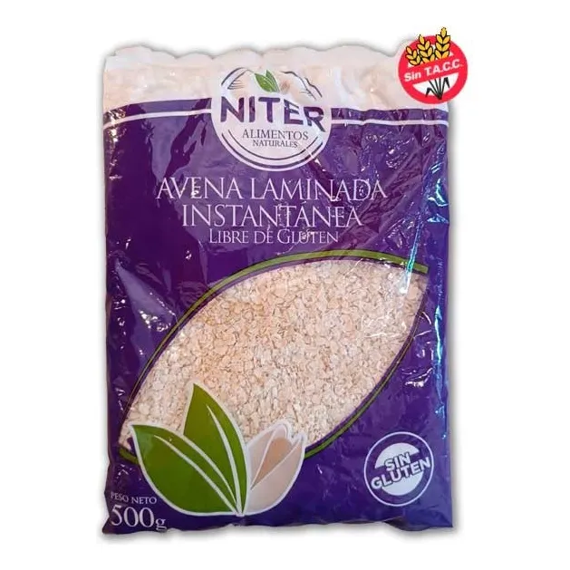 Avena Laminada Libre De Gluten 500gr | Alimentos Niter