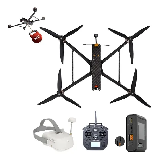 Dron Kit De 10 Pulgada Carge Útil 6.5kg 120km/h Fpv Gafas Vr