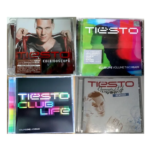 Dj Tiesto Colección, A Estrenar, Made In Usa