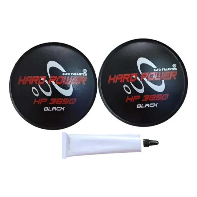 Kit 2 Calota Protetor Falante Hard Power Hp 3850 Black Cola