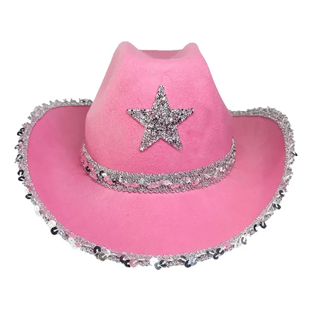 Sombrero De Vaquero De Estilo Occidental For Mujer Y Niña,