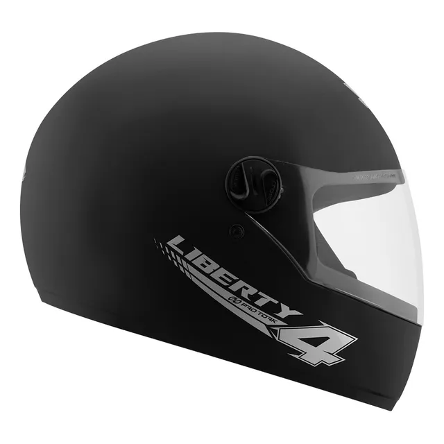 Capacete Moto Pro Tork Liberty Four 58 Preto Fosco
