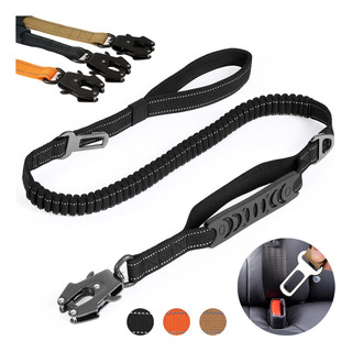 Correa Cinturón De Seguridad Para Perro Grande Reflectante Correa Cinturón De Seguridad Para Perro Grande Reflectante