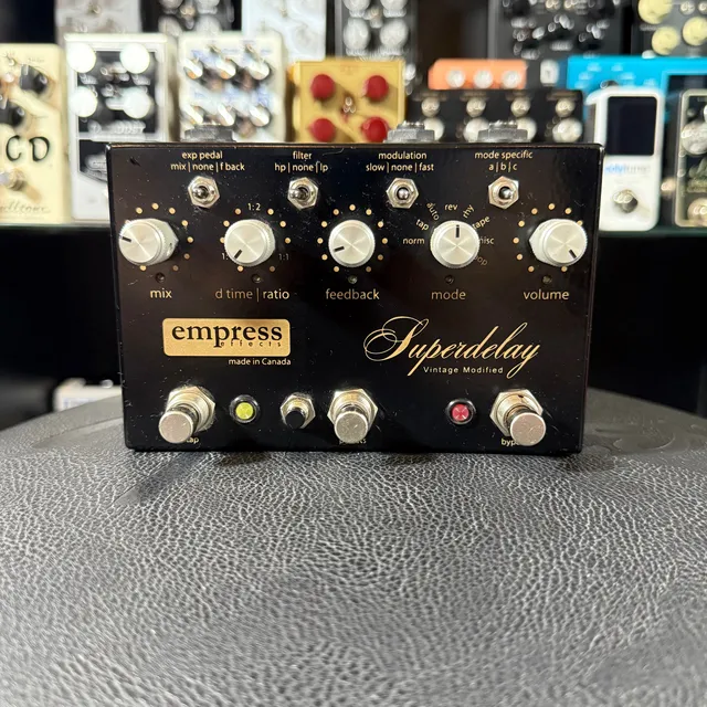 Pedal Empress Super Delay Vintage Modified
