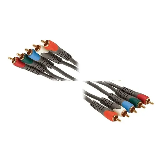 Cable Video Componente Con Audio Rca 2 Mts Ycbcr Ypbpr Full