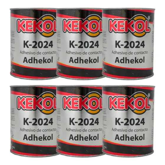 Cemento Adhesivo De Contacto 750grs Kekol K-2024 Caja X6 Und