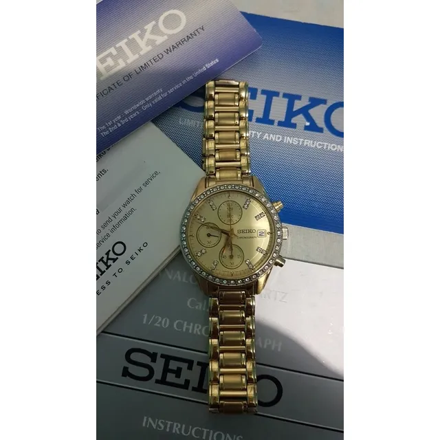 Reloj Seiko Cronografih Dama