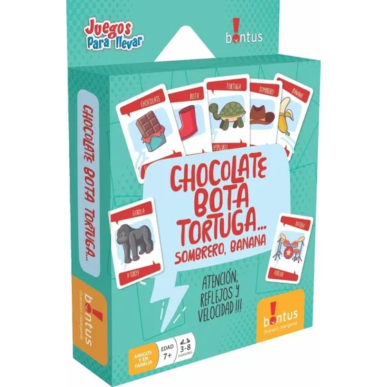 Juego Infantil Bontus Chocolate, Bota, Tortuga