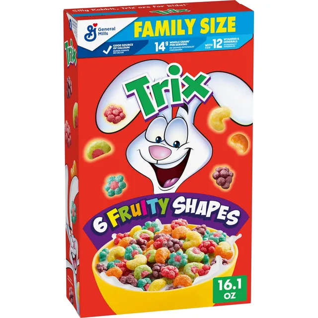 Trix Fruity Cereal Crujiente Con Sabor A Frutas
