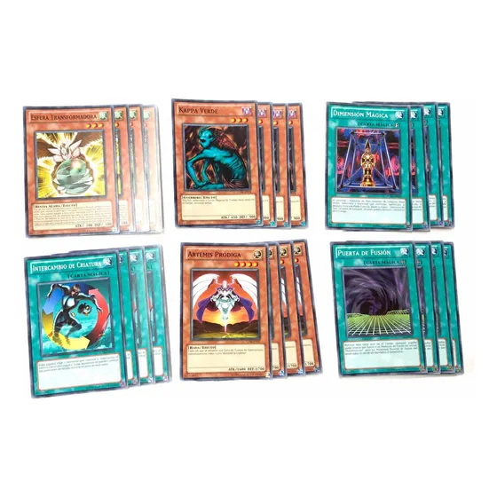Lote 24 Cartas Originales Yu-gi-oh! Turbo Pack 6 En Español