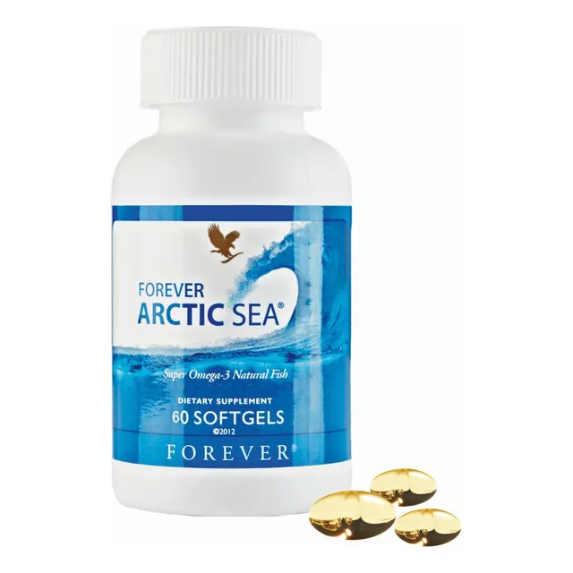 Forever Arctic Sea Omega 3 Puro Pescado Dha Cerebro Corazón