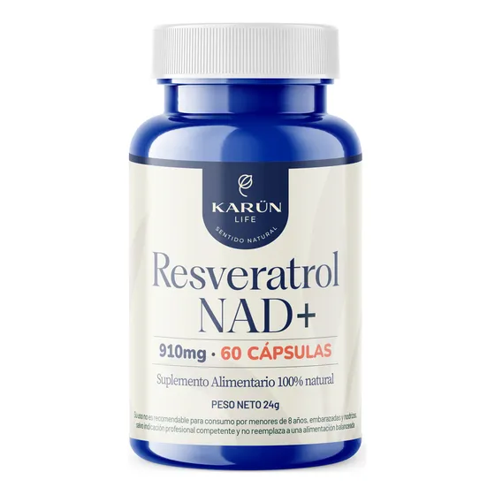 Resveratrol Nad + 60 Cap Premium Karun Life