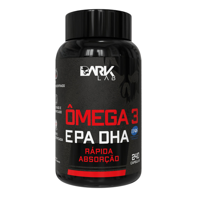Ômega 3 Epa Dha 240 Cápsulas Dark Lab