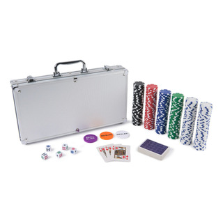 Juego De Poker Con Fichas Cartas Profecional 300 Piezas Juego De Poker Con Fichas Cartas Profecional 300 Piezas