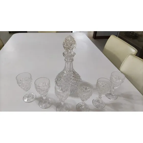 Decantador De Cristal Para Vino O Whisky