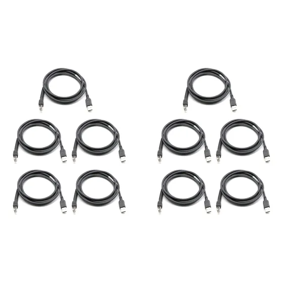Cable De Datos Para Escáner 10x Ls2208 Ap Ls4208 Ds9208 Escá