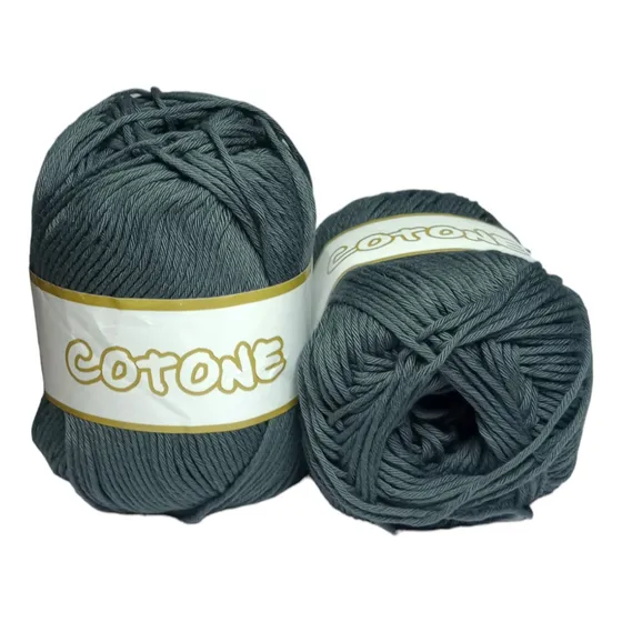 Hilado De Algodón Cotone Grueso 8/8 Por Ovillo 100 Gramos