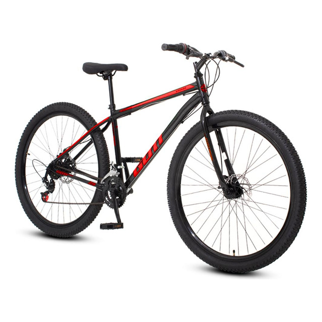 Bicicleta Aro 29 Aço Carbono Preto E Vermelho Gott Cronos Bicicleta Aro 29 Aço Carbono Preto E Vermelho Gott Cronos