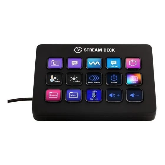 Elgato Stream Deck Mk.2 15 Botones Lcd Customizable Negro