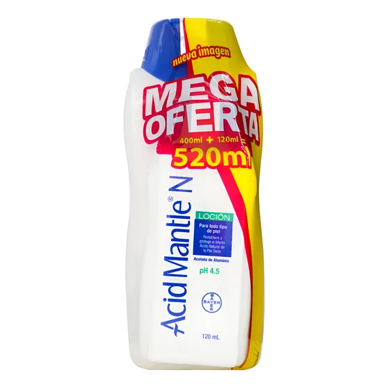 Oferta Loción Acid-mantle 400+120 Ml Original