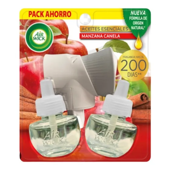  Air Wick Aceites Enchufe + 2 Repuestos Manzana C 21 Ml