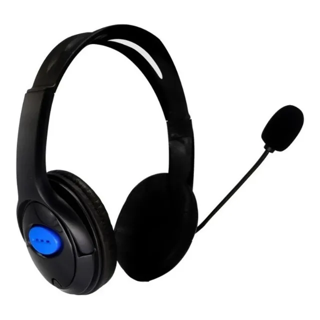 Auriculares Ledstar Gamer Pc Ps4, Xbox, Notebook, Celular Color Negro