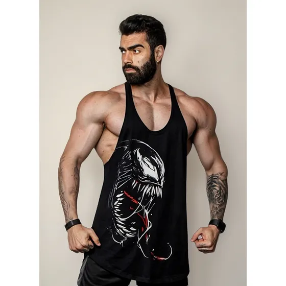 Musculosa Gym Gimnasio Entrenamiento - Venom 3d